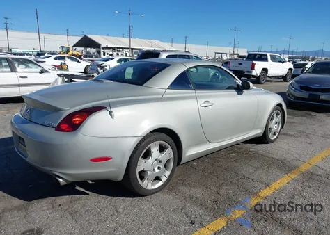 2003 Lexus Sc 430 из США, поврежденный, VIN JTHFN48Y430038377